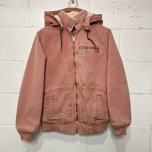 Carhartt Sherpa-Lined Wildwood Jacket “Dried Rose Pink”